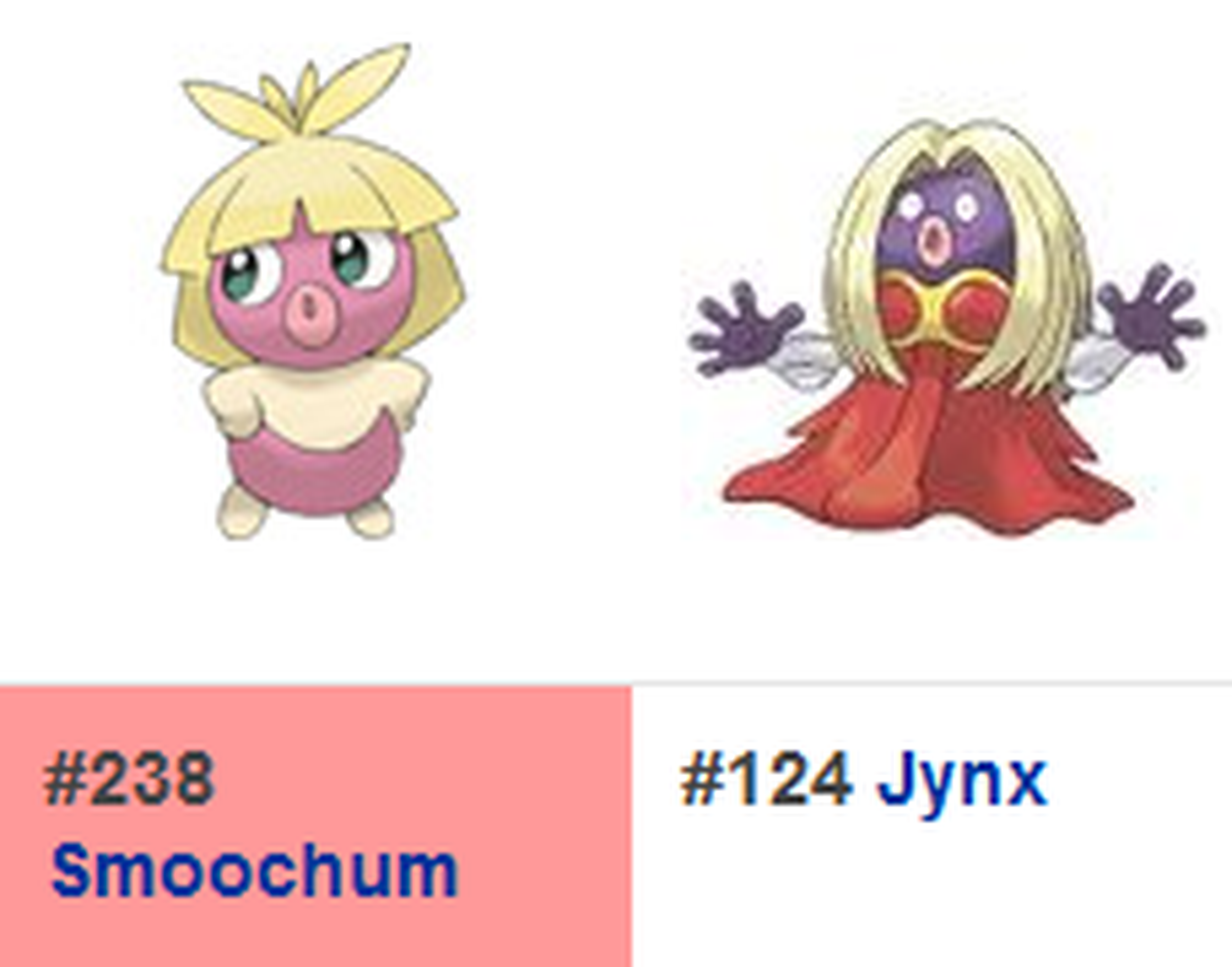 Smoochum se incorporaría en la 2ª generación de Pokémon GO