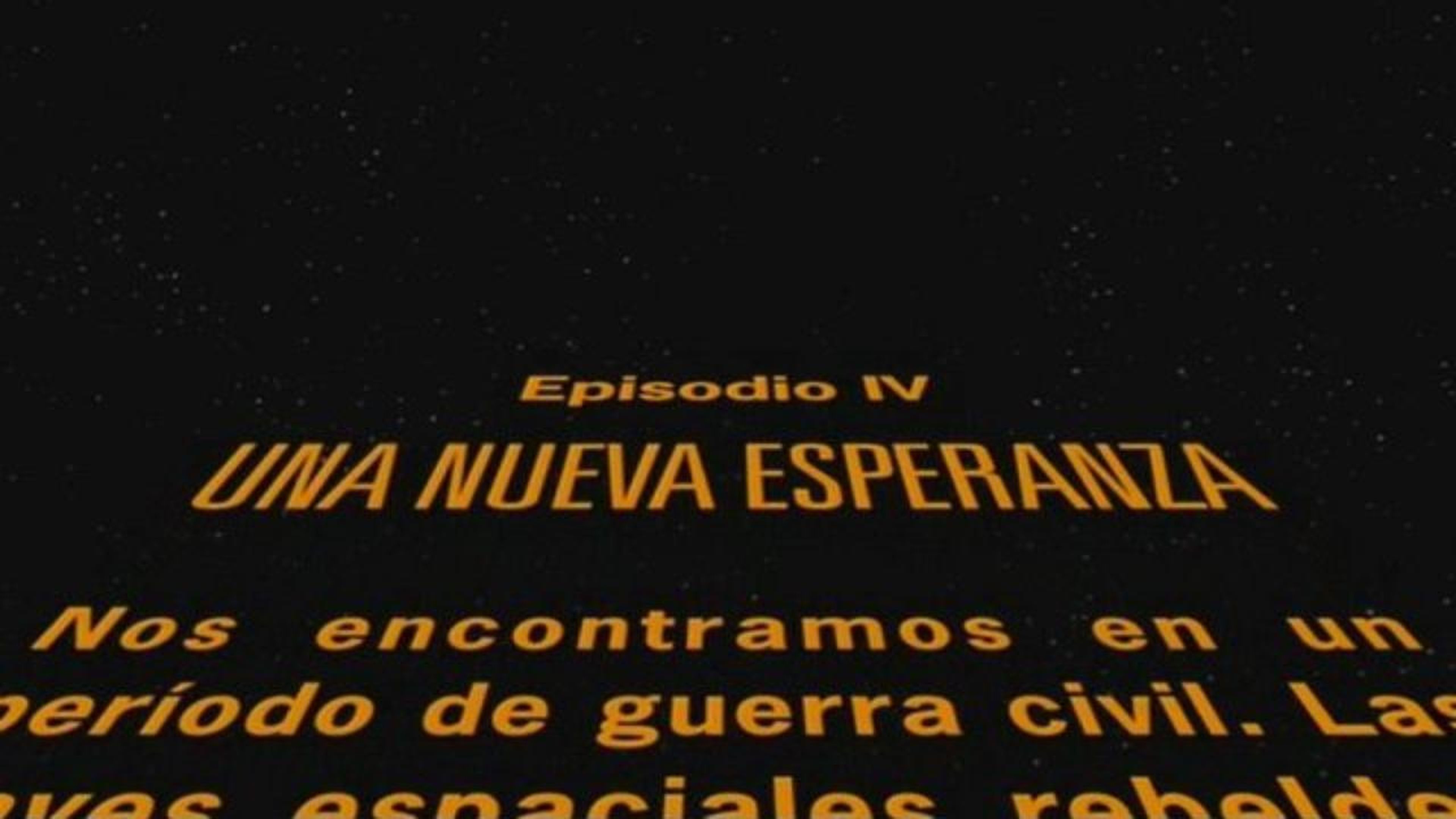 Star Wars Opening