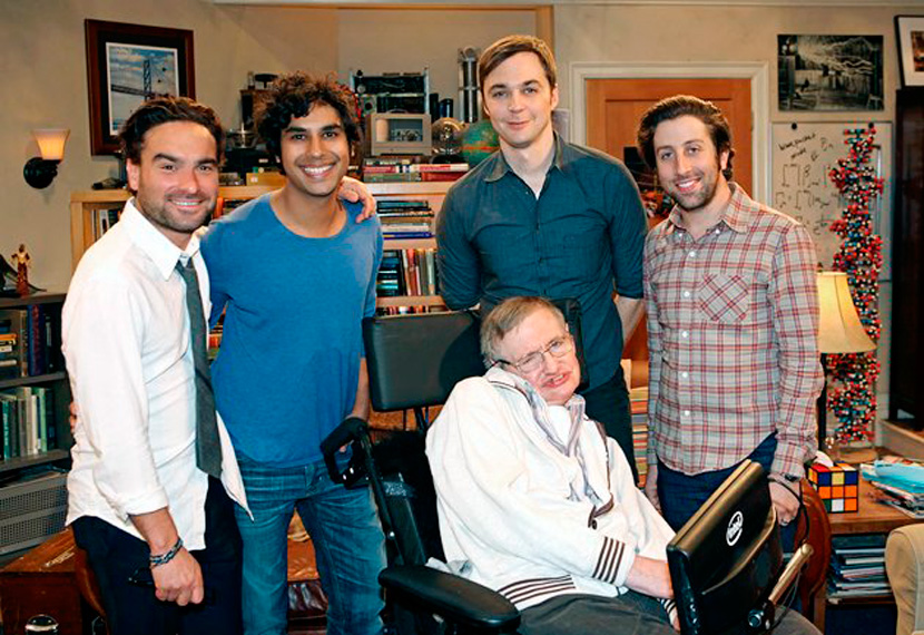 The Big Bang Theory temporada 10 Stephen Hawking regresa a la serie HobbyConsolas