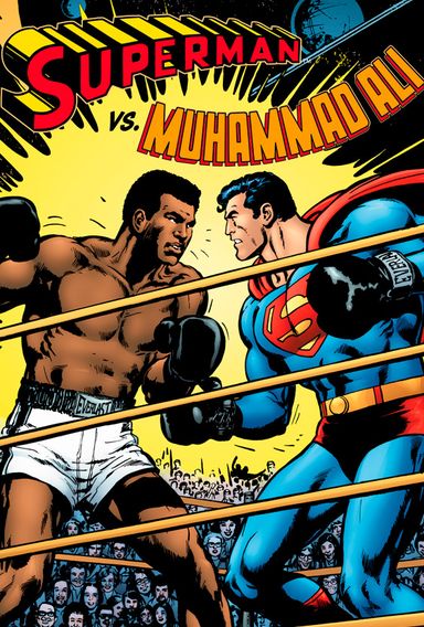 Superman contra Muhammad Ali (Cómic) - Cartel