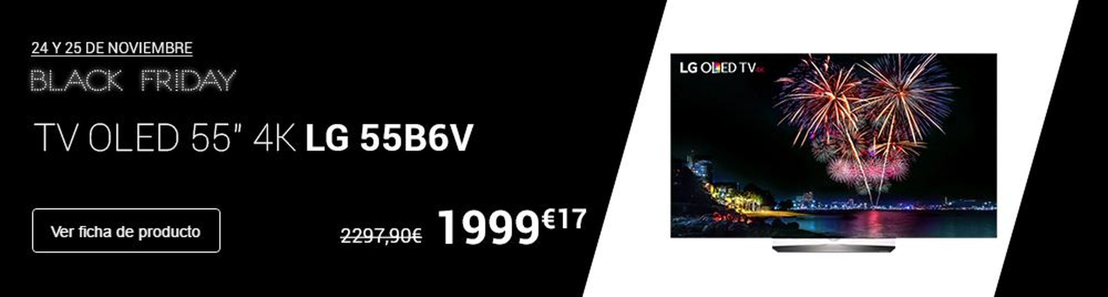 Televisor OLED 4K LG 55B6V