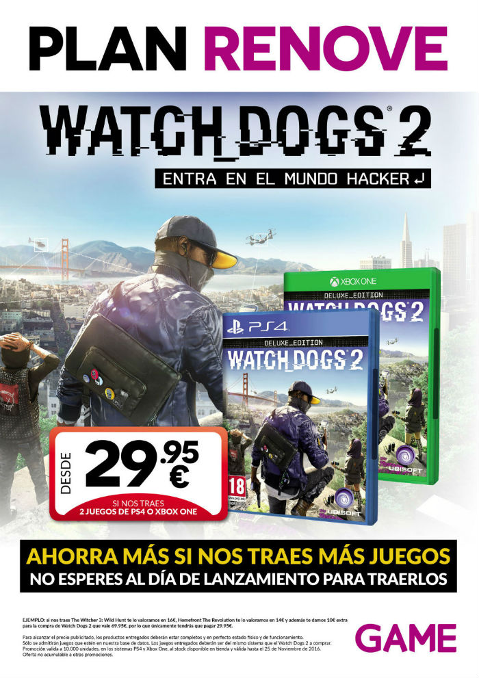 Watch Dogs 2 GAME Watch Dogs 2 GAME