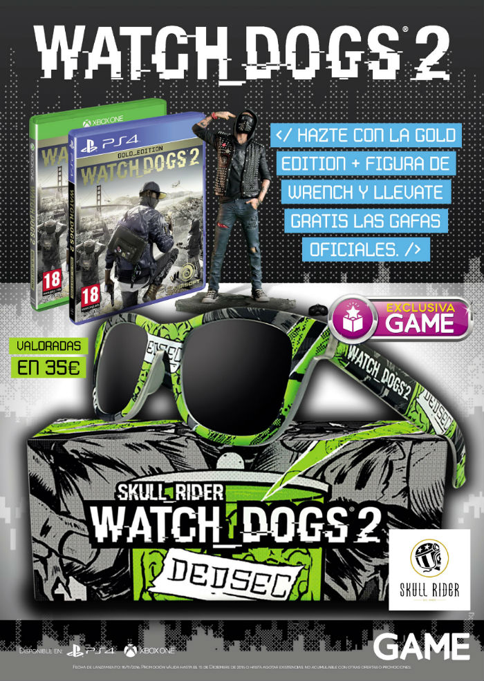 Watch Dogs 2 GAME Watch Dogs 2 GAME