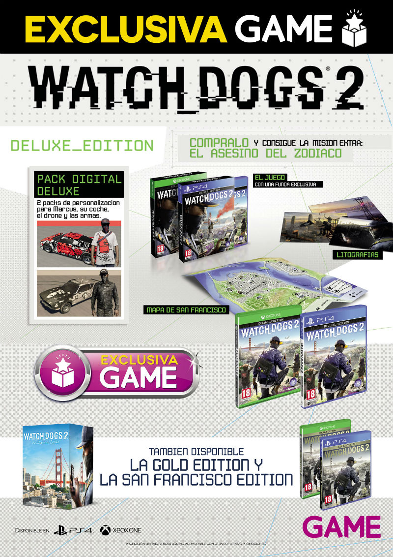 Watch Dogs 2 GAME Watch Dogs 2 GAME
