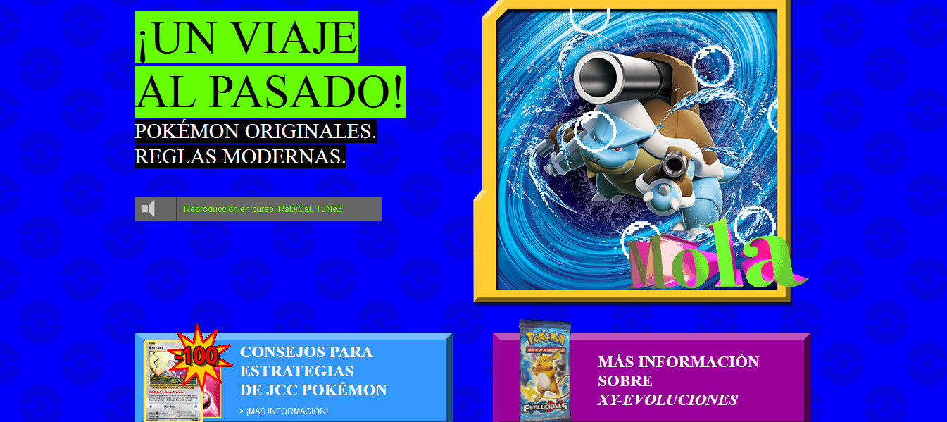 Web retro Pokémon Web retro Pokémon