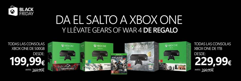 Xbox One Black Friday 2016 Xbox One Black Friday 2016