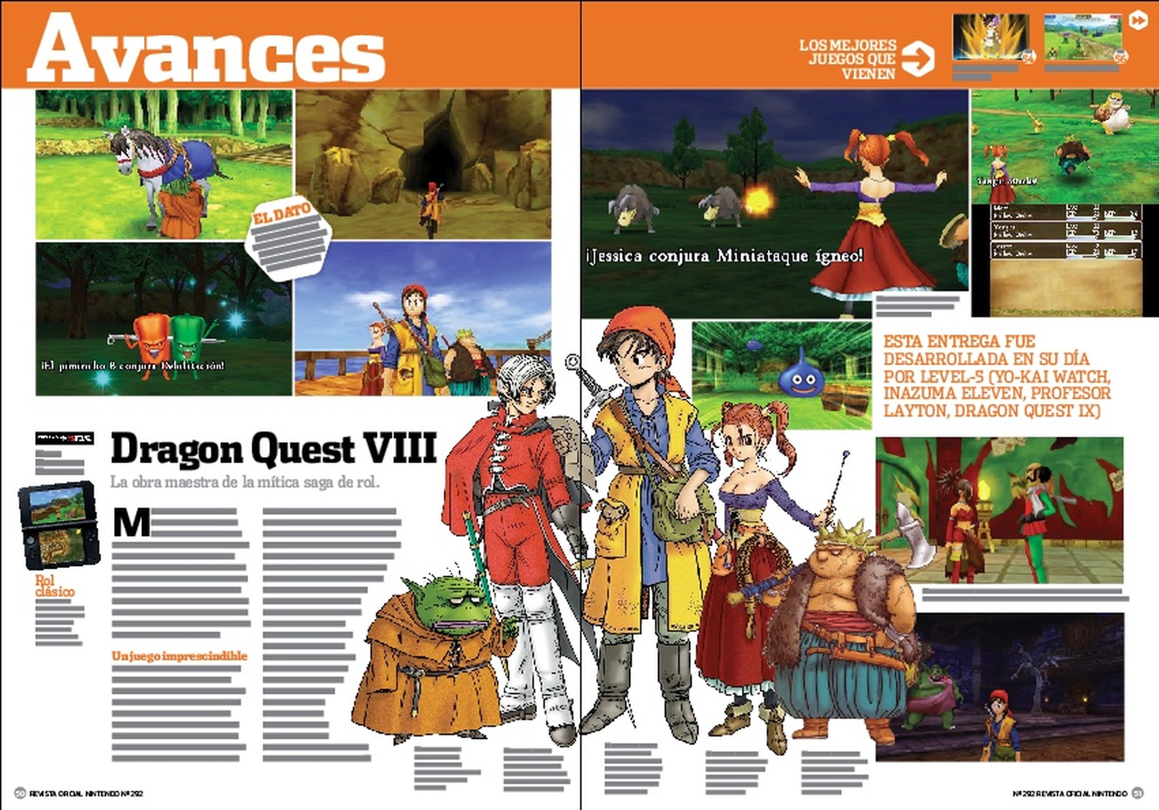 Avance Dragon Quest VIII El Periplo del Rey Maldito