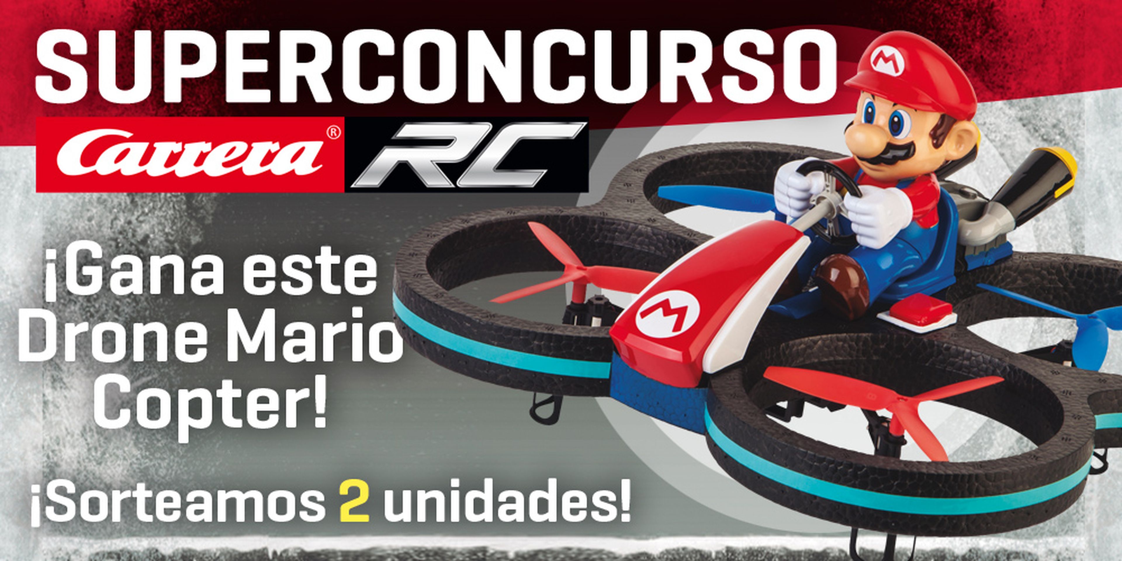 Súper Concurso Carrera RC Drone Mario Copter