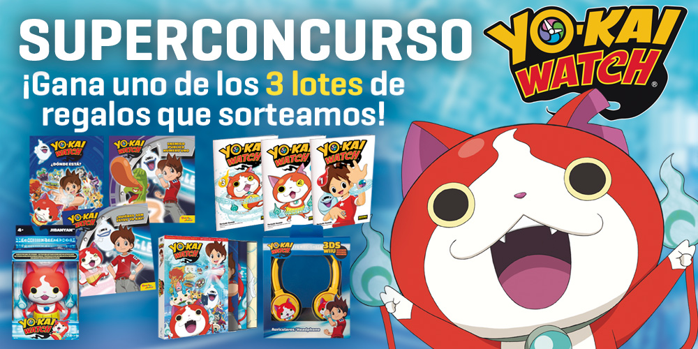 Súper Concurso YOKAI WATCH de la Revista Oficial Nintendo