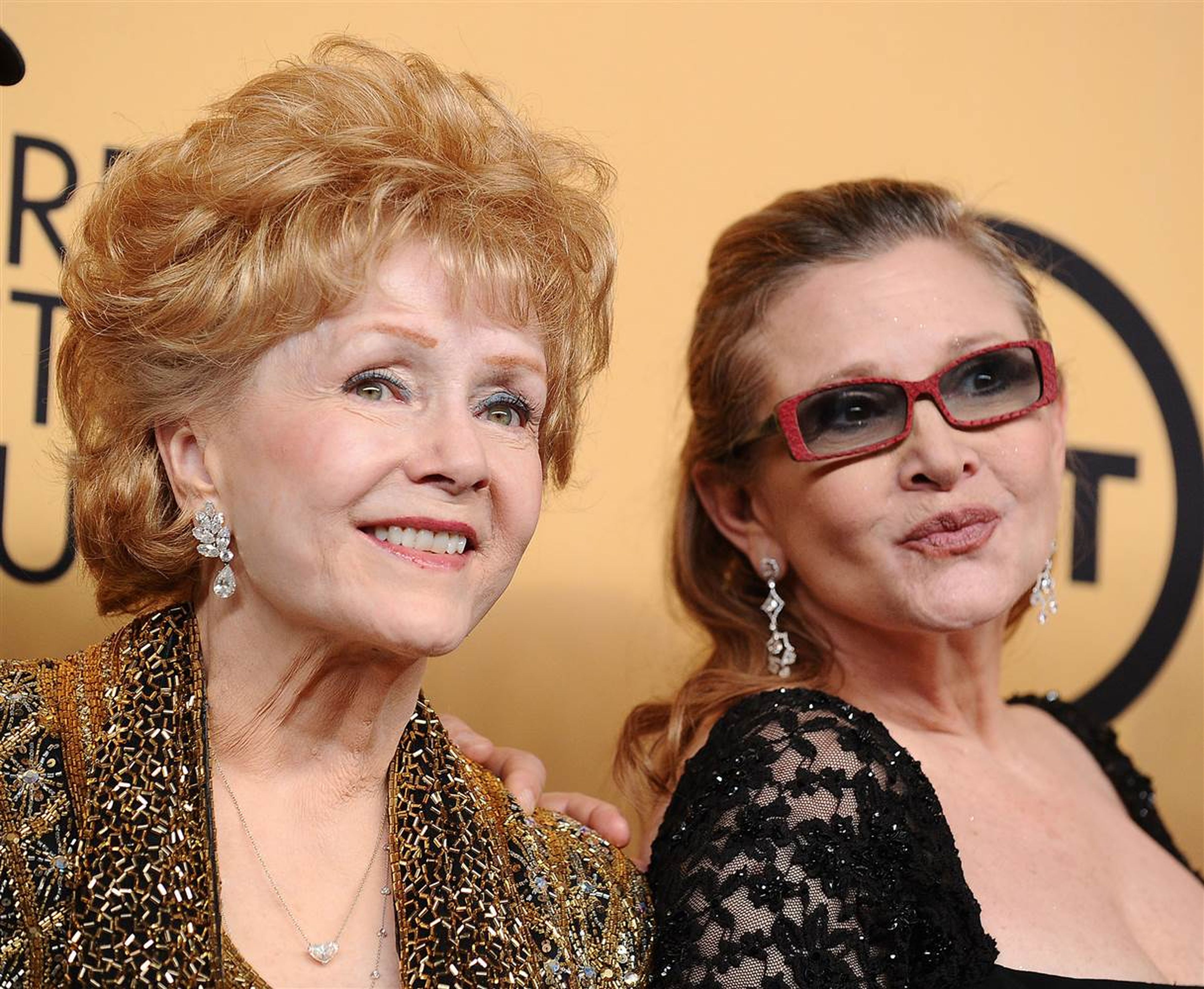Debbie Reynolds y Carrie Fisher