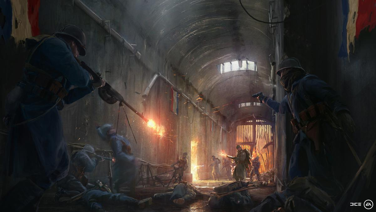 Franceses en Battlefield 1 Battlefield 1