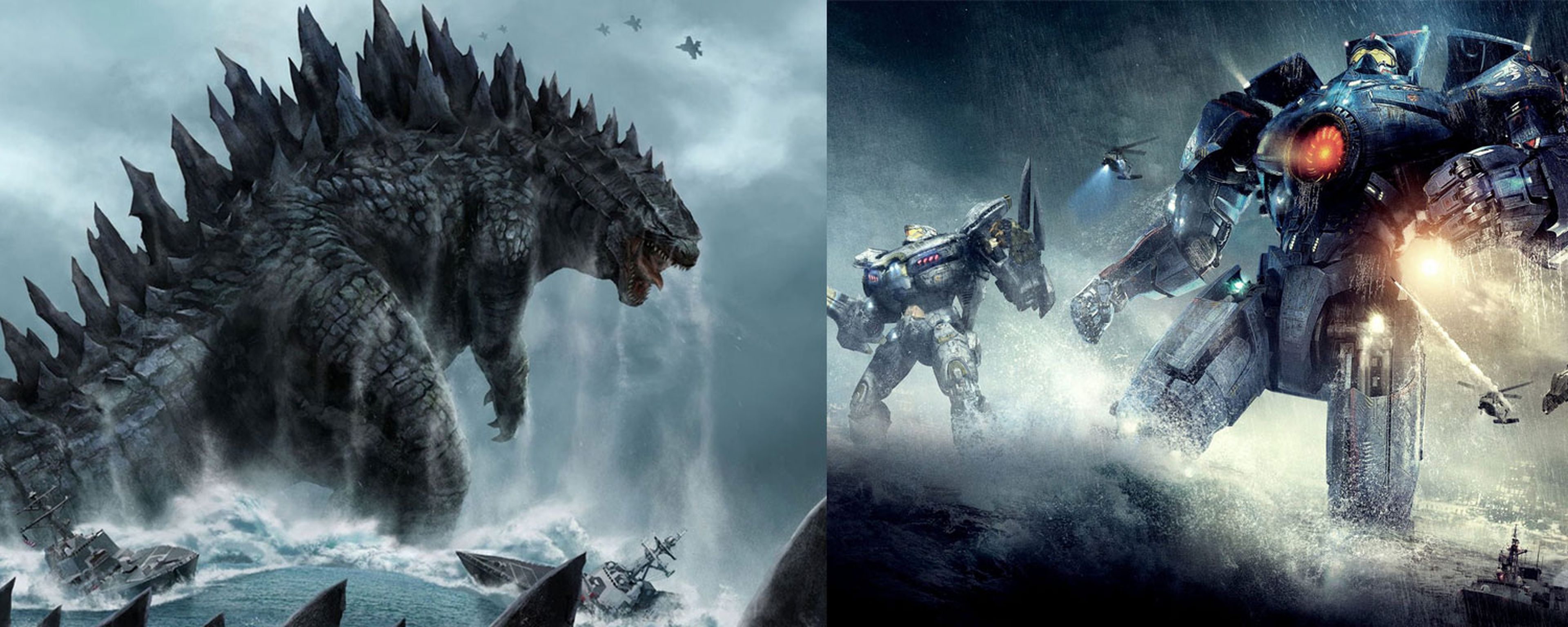 Godzilla y Pacific Rim secuelas