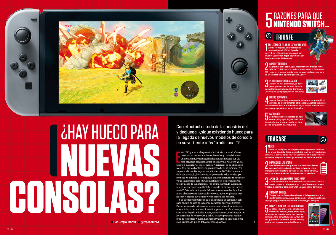 Hobby Consolas 305 Reportaje ¿Hay huevo para nuevas consolas? Hobby Consolas 305 Reportaje ¿Hay huevo para nuevas consolas?