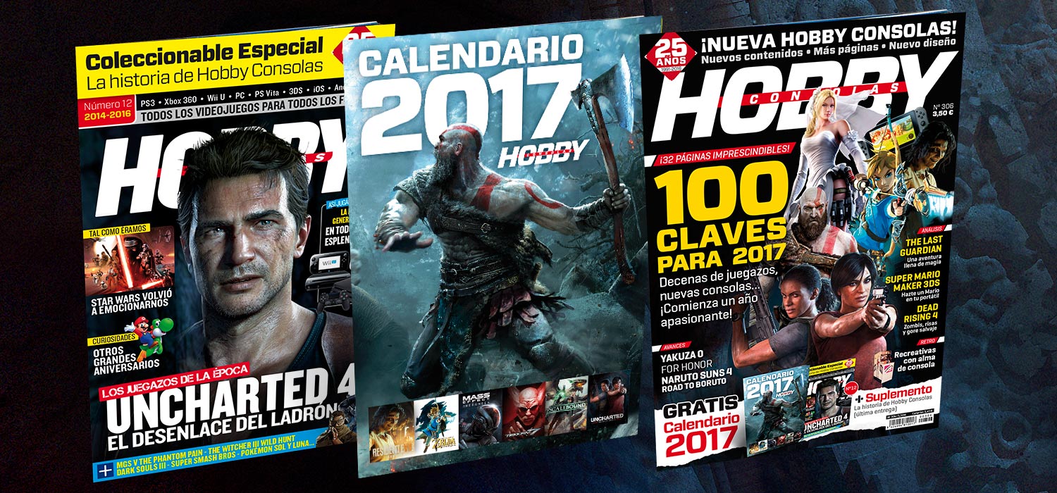 Hobby Consolas 306, a la venta con calendario doble de 2017