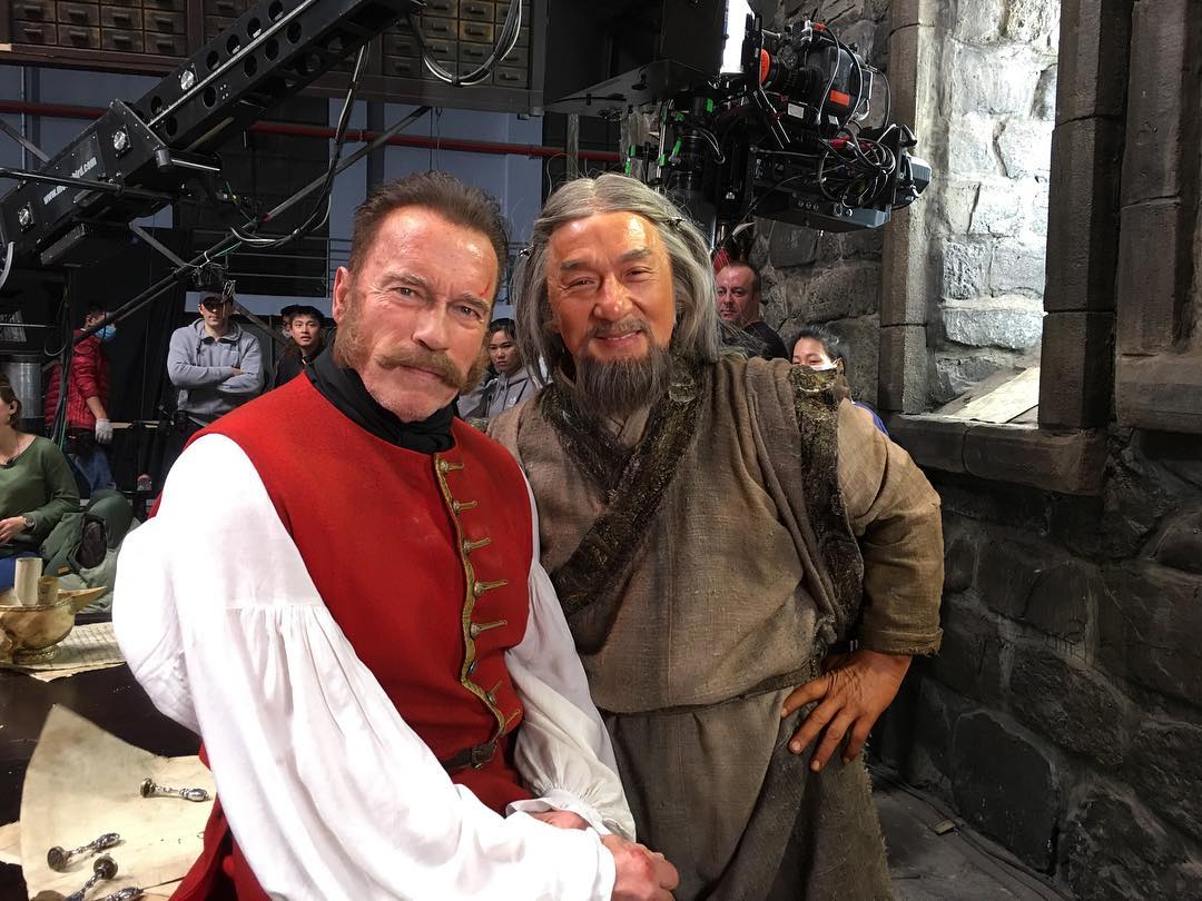 Journey to China: The Iron Mask Mystery Arnold Schwarzenegger, Jackie Chan