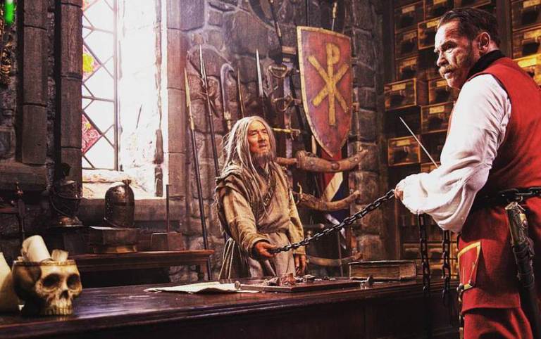 Journey to China: The Iron Mask Mystery Arnold Schwarzenegger, Jackie Chan
