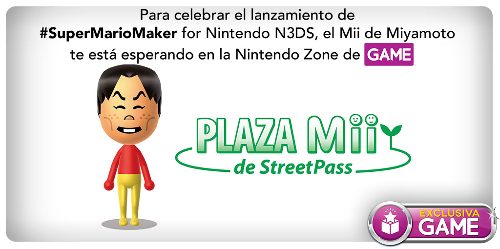 Miyamoto Mii en GAME Miyamoto Mii en GAME