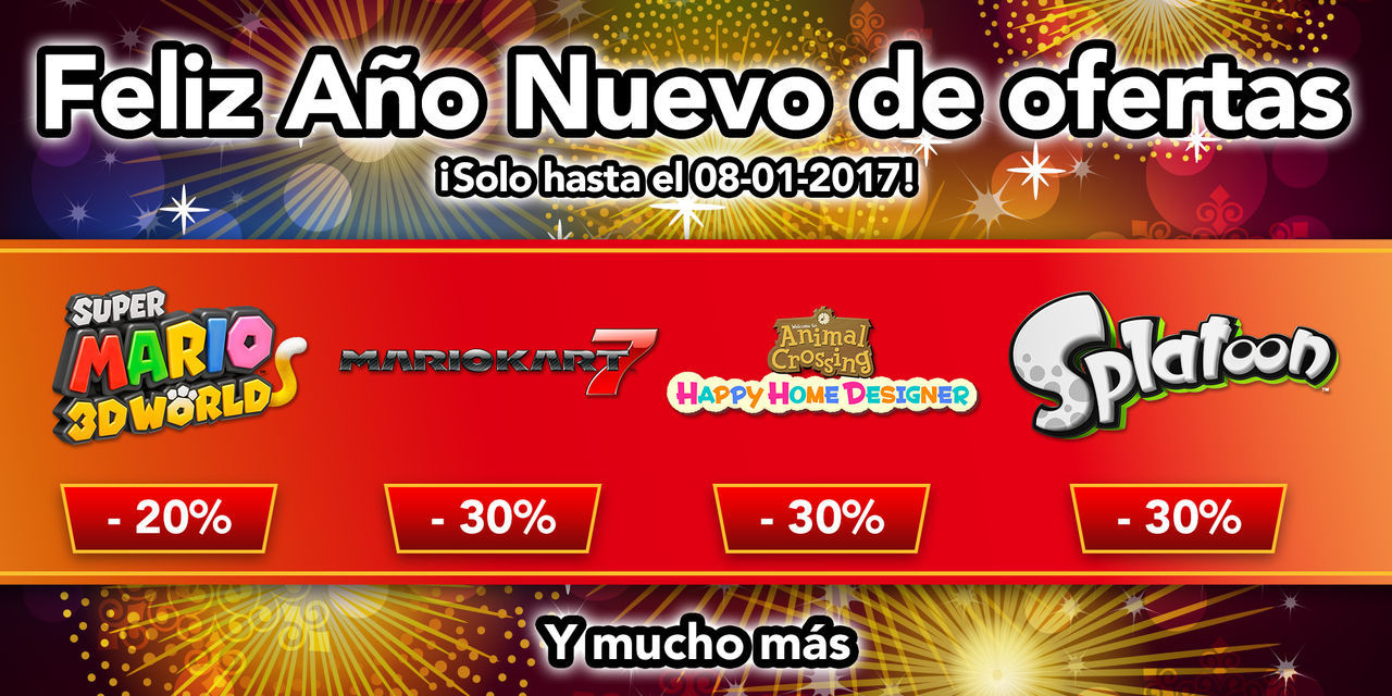 Ofertas año nuevo 3DS y Wii U Ofertas año nuevo 3DS y Wii U
