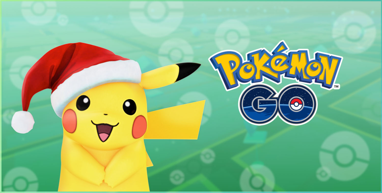 Pikachu navideño Pokémon GO Pikachu navideño Pokémon GO