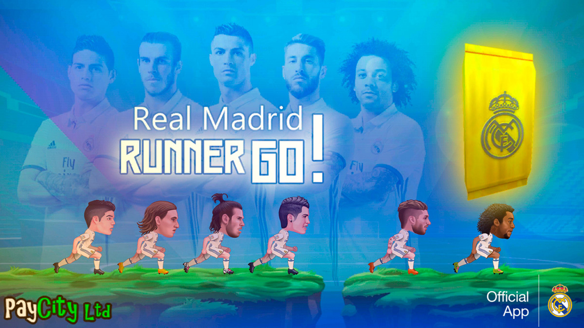 Real Madrid Runner GO! (iOS, Android) Real Madrid Runner GO! (iOS, Android)