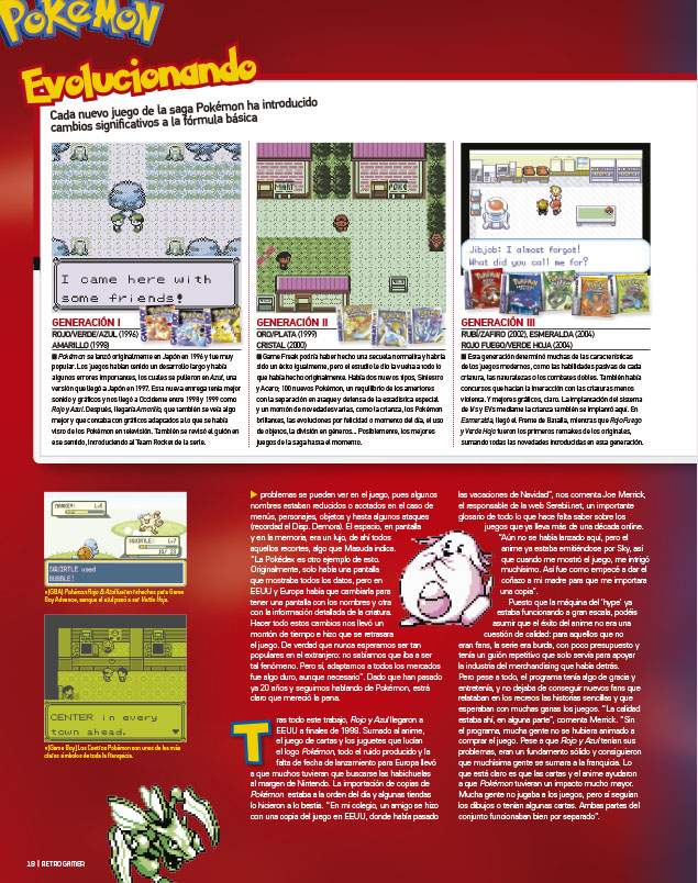 Retrogamer 18 05 Retrogamer Retro Pokémon