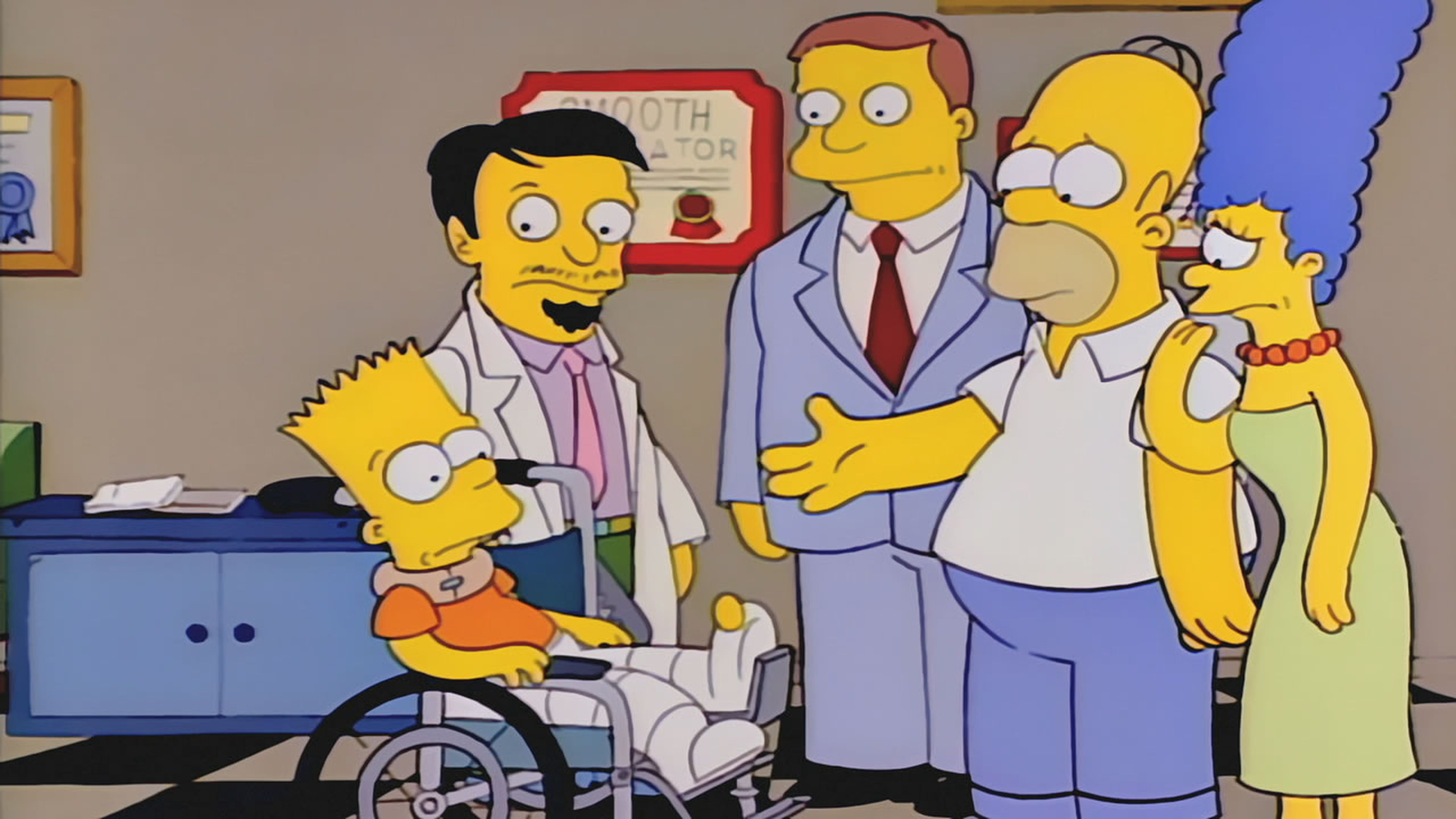 Los Simpson vuelven a hacerlo: un coche con cepo trata de escapar de la  multa