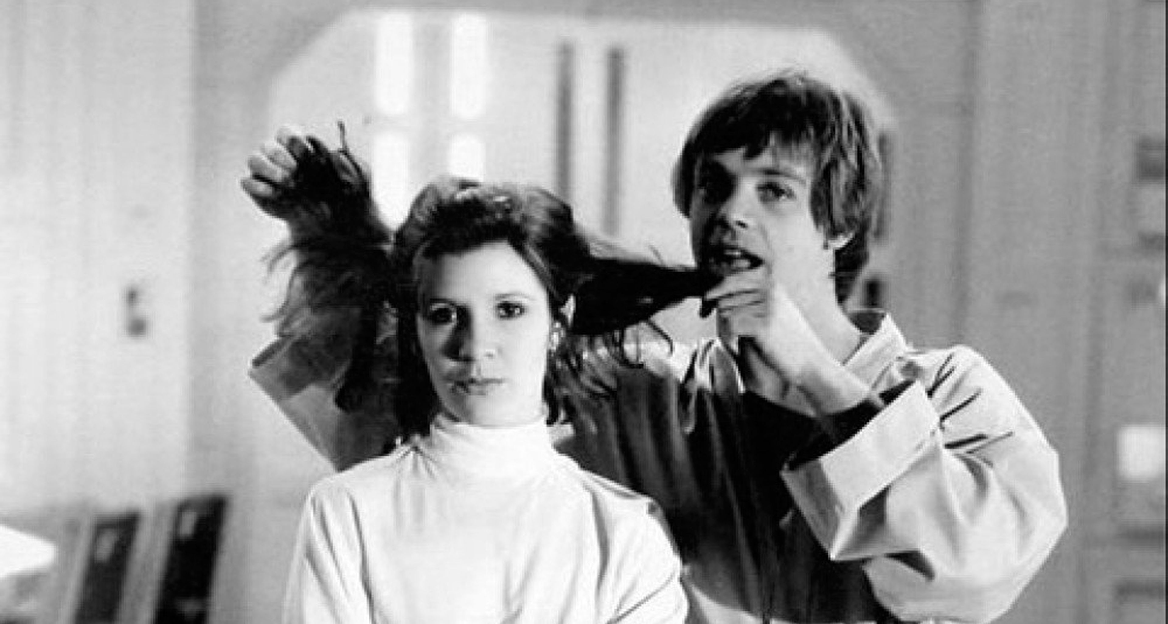 Star Wars: Luke y Leia detrás de cámaras