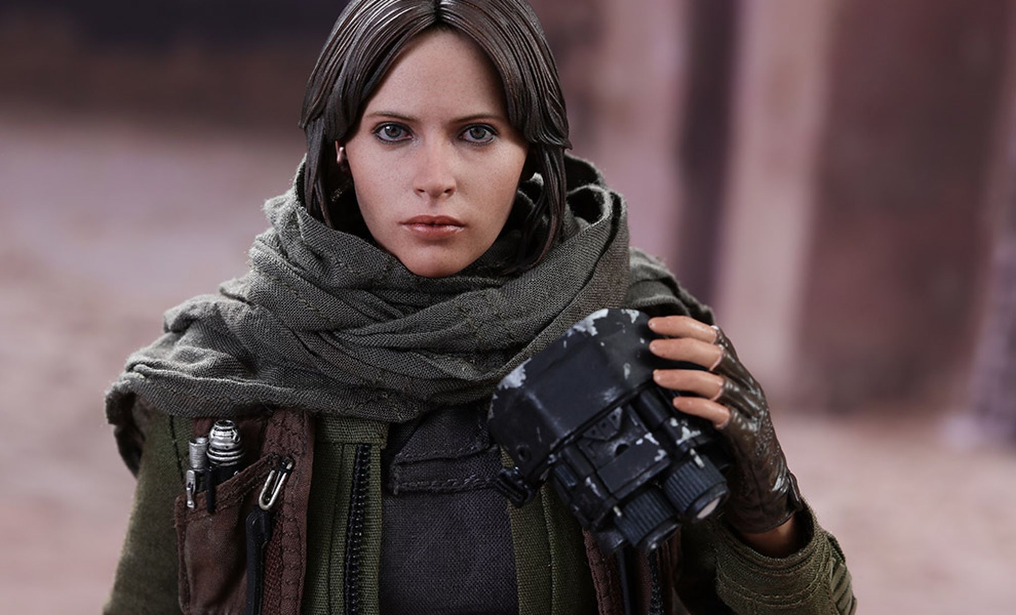 Star Wars Rogue One. Jyn Erso. Hot Toys Deluxe