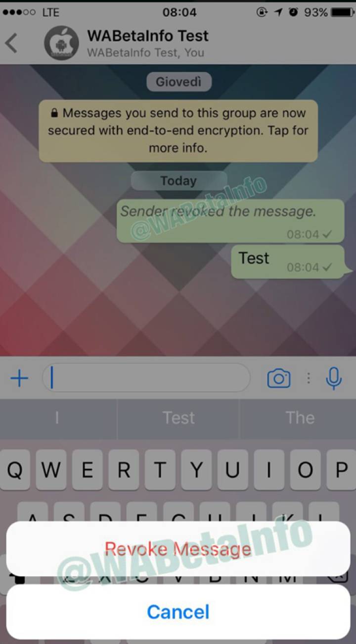 Whatsapp eliminar mensajes Whatsapp