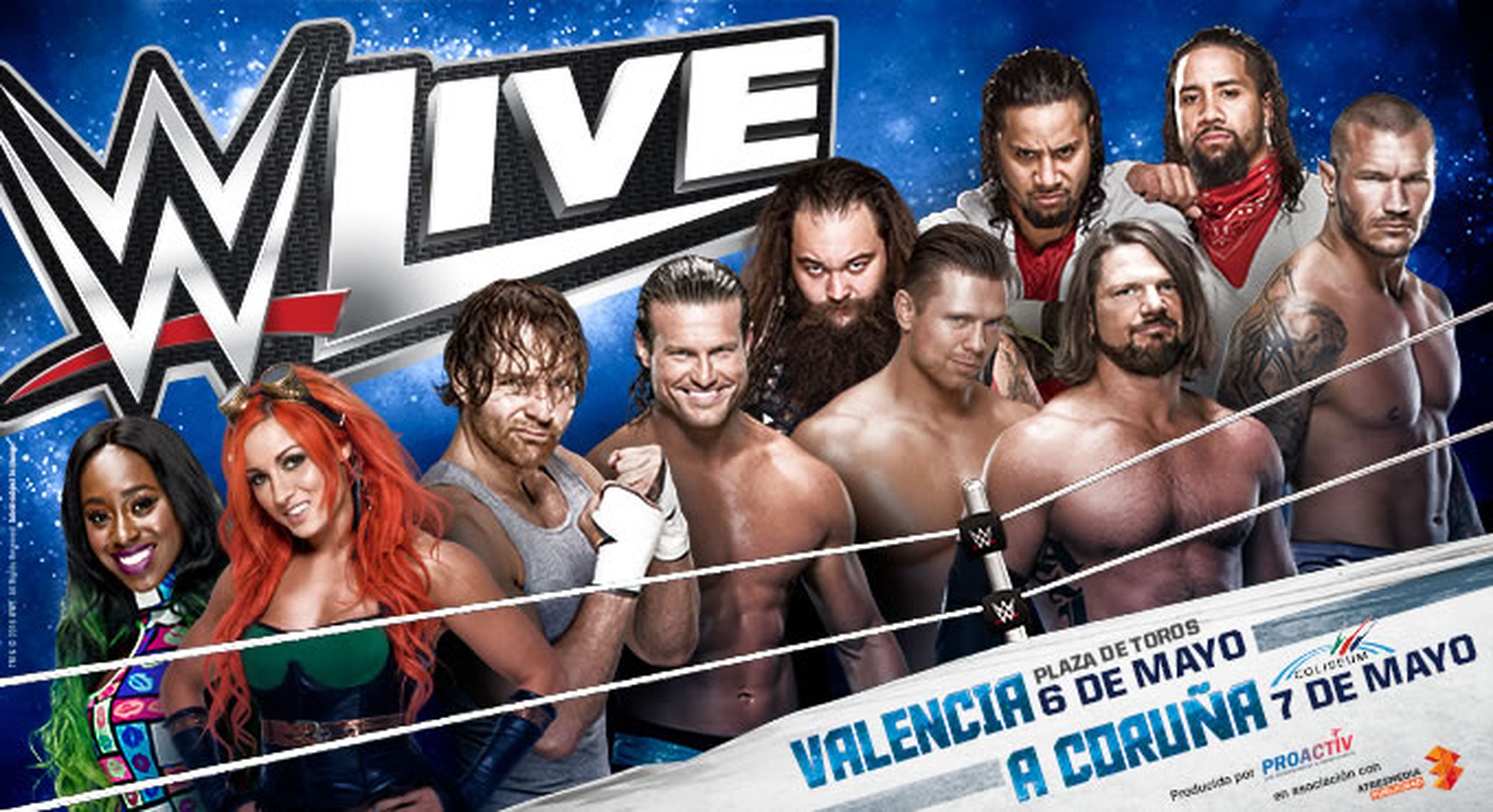 WWE España - Valencia y A Coruña