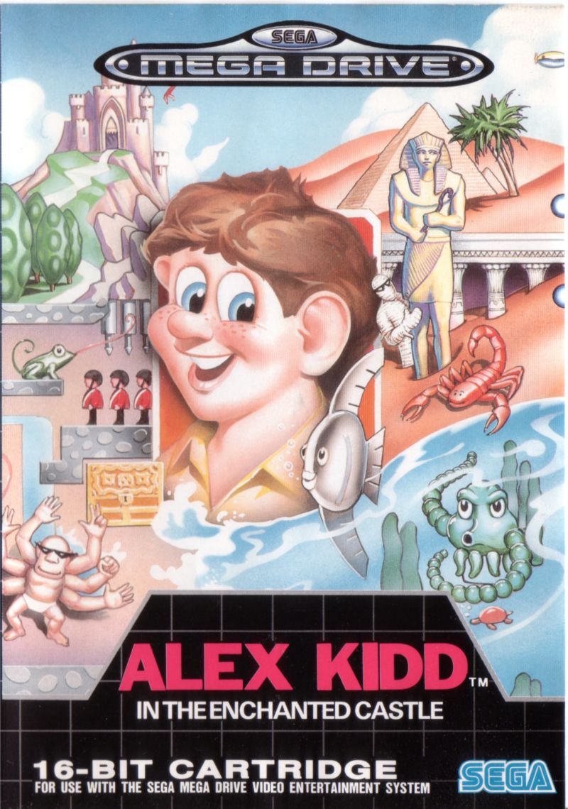 Alex Kidd in the Enchanted Castle Alex Kidd in the Enchanted Castle Mega Drive