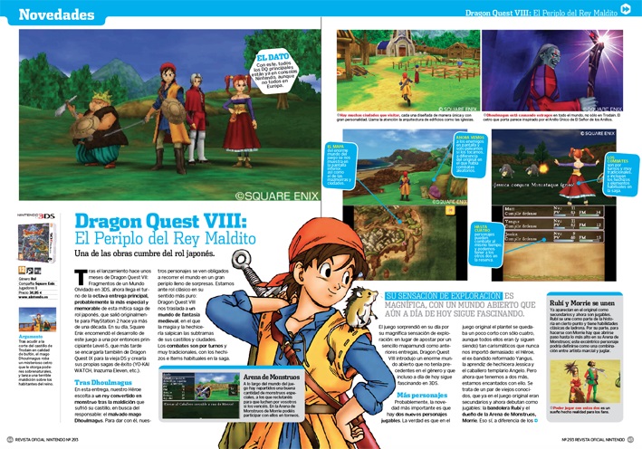 Análisis de Dragon Quest VIII Analizamos Dragon Quest VIII para 3DS