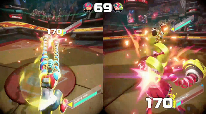 ARMS combate ARMS combate Nintendo switch
