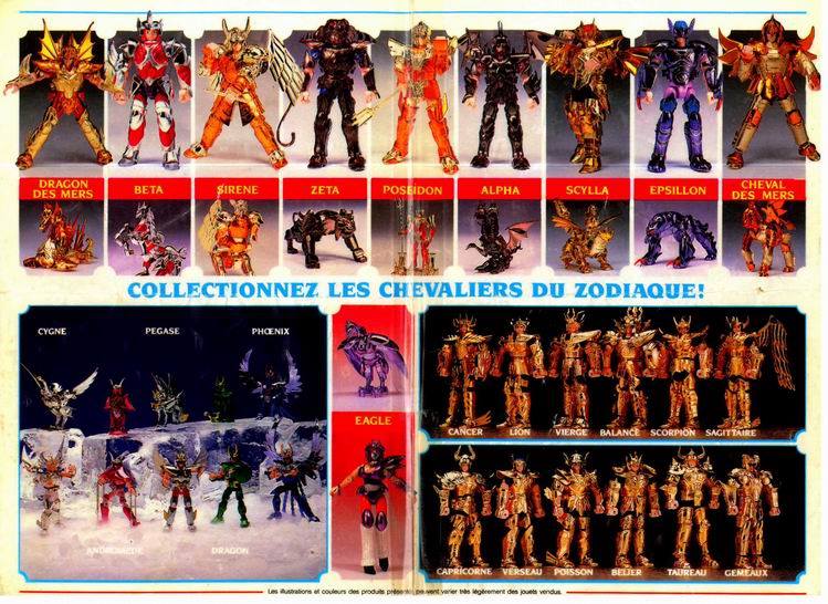 Caballeros del cheap zodiaco muñecos originales