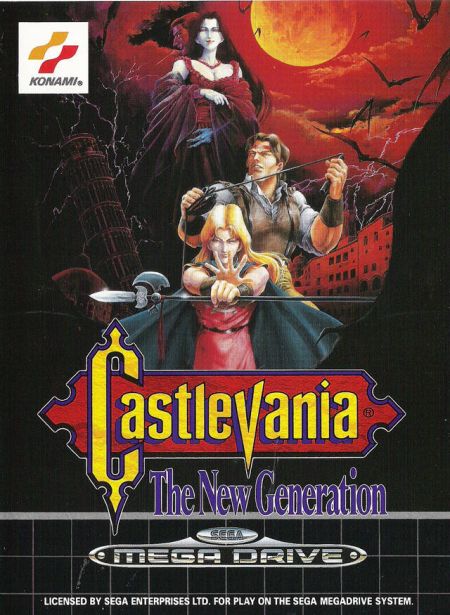 download castlevania the new generation sega mega drive