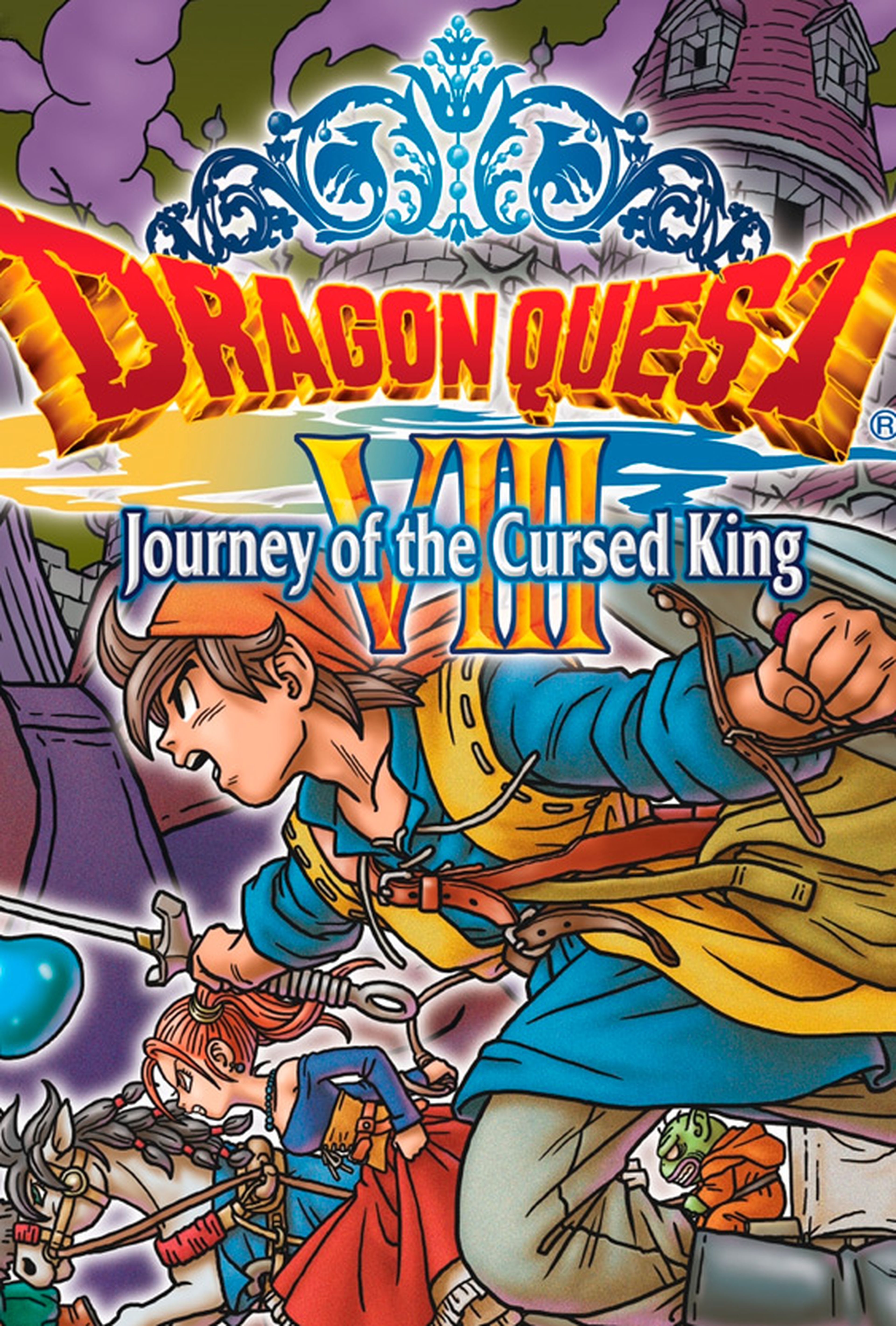 Dragon Quest VIII: El periplo del Rey Maldito - Carátula