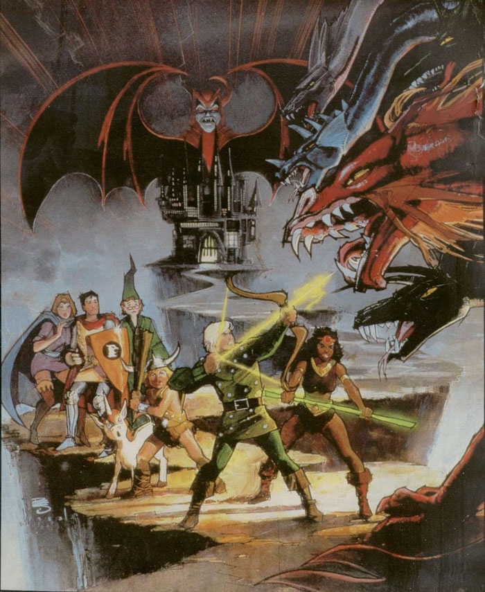 Dragones y Mazmorras, la serie animada - Artwork Dragones y Mazmorras, la serie animada - Artwork