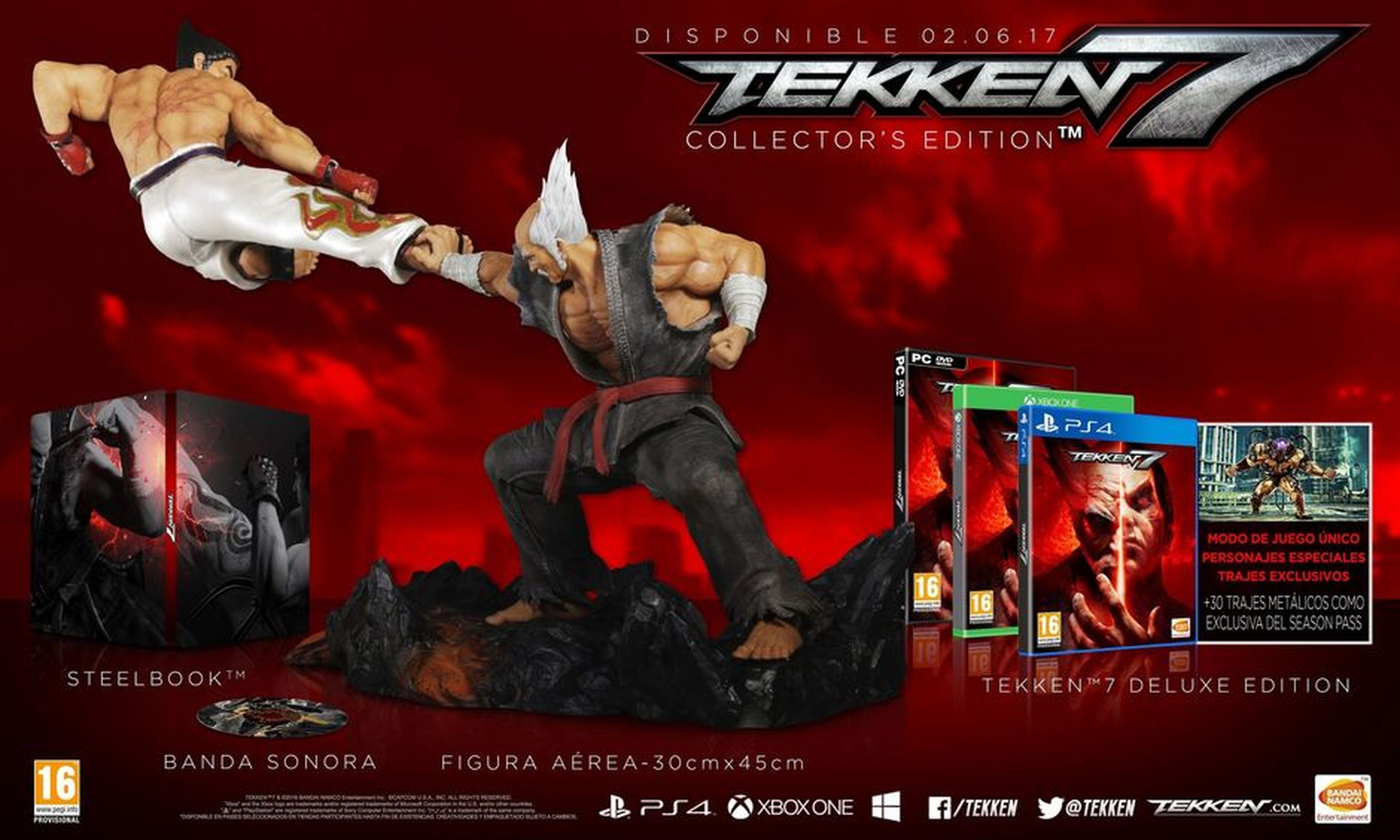 Edición Coleccionista de Tekken 7