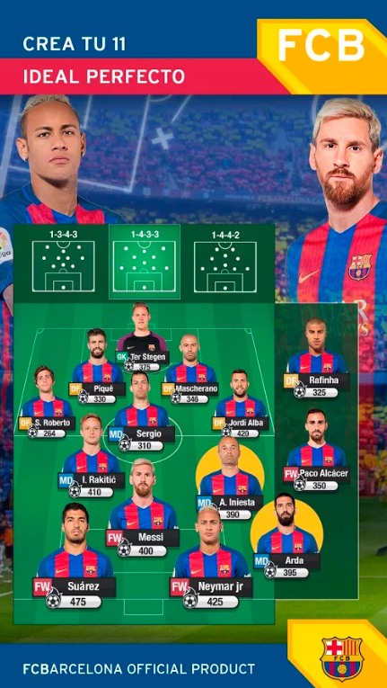 FCB Fantasy Manager (iOS, Android) FCB Fantasy Manager (iOS, Android)