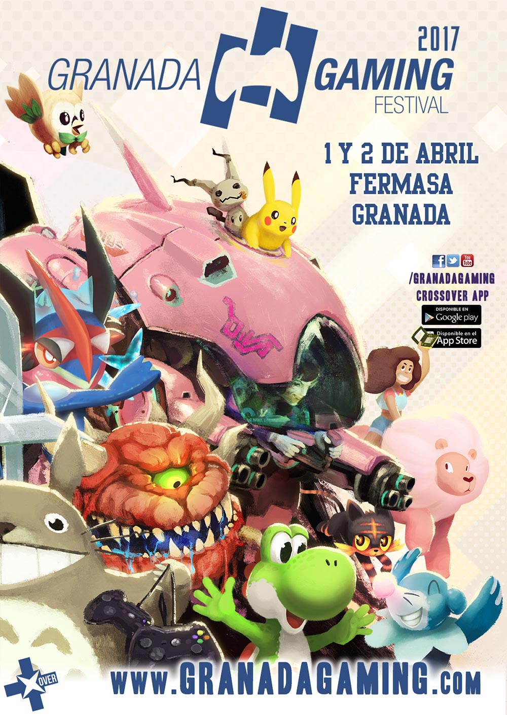 Granada Gaming Festival 2017 - Cartel Granada Gaming Festival 2017 - Cartel