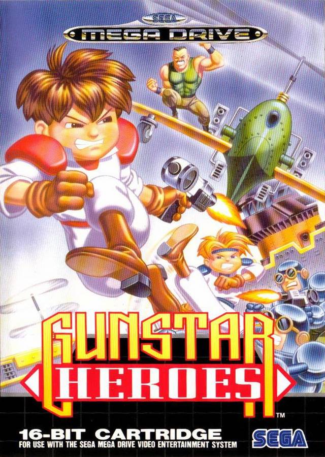 Gunstar Heroes Gunster Heroes Mega Drive