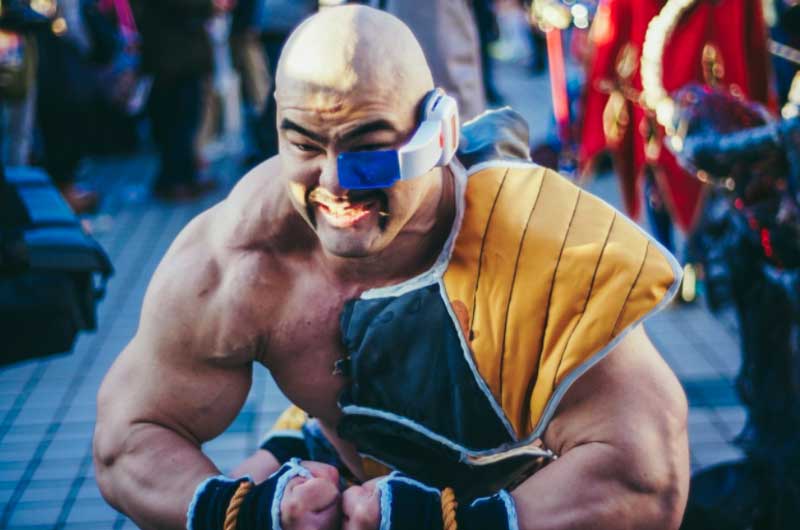 Dragon Ball Z El cosplay de Nappa es puro m sculo