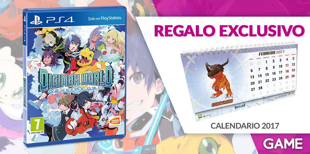 Regalo reserva de Digimon World Next Order en GAME Regalo reserva de Digimon World Next Order en GAME