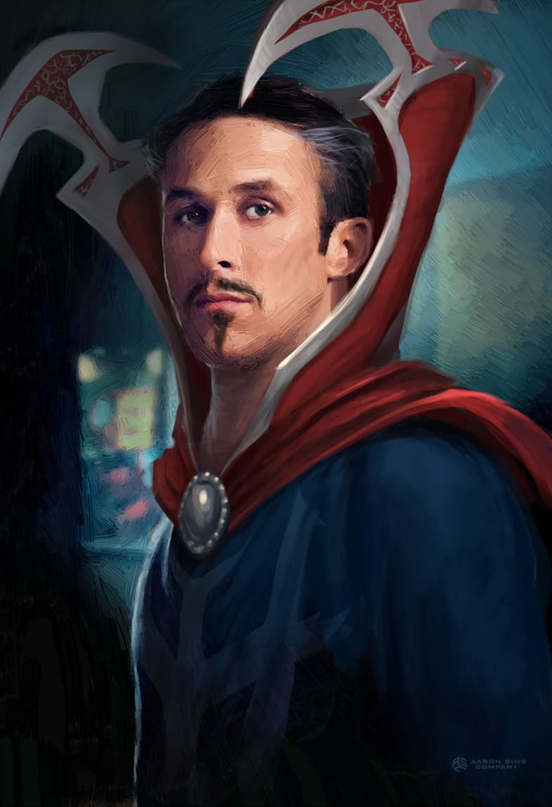 Ryan Gosling: Concept art Doctor Strange Ryan Gosling: Concept art Doctor Strange