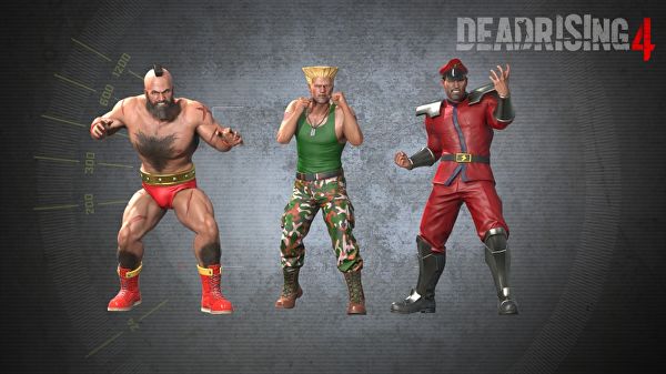 Trajes de Street Fighter para Dead Rising 4 Trajes de Street Fighter para Dead Rising 4