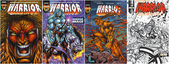 Warrior Cómic, el último guererro, wwf