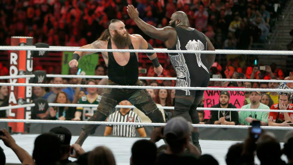 WWE - Braun Strowman en Royal Rumble 2017 WWE - Braun Strowman en Royal Rumble 2017