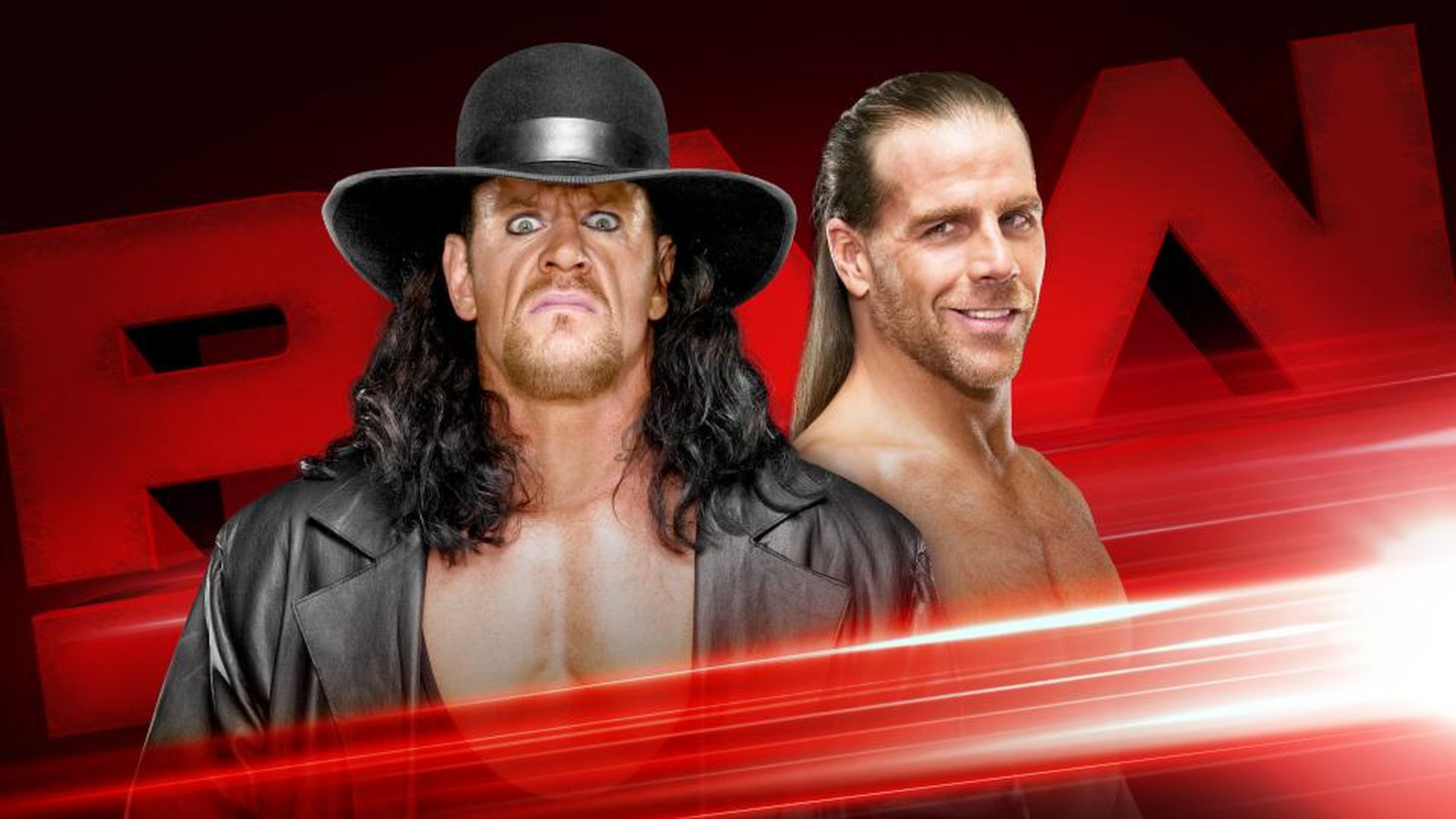 WWE El Enterrador y Shawn Michaels en Raw