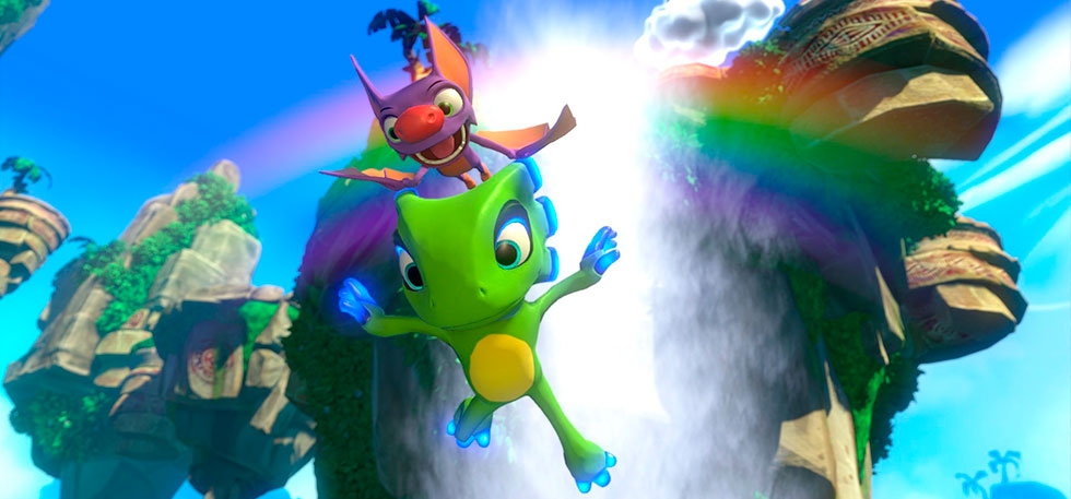Yooka-Laylee Mejores juegos de plataformas 2017
