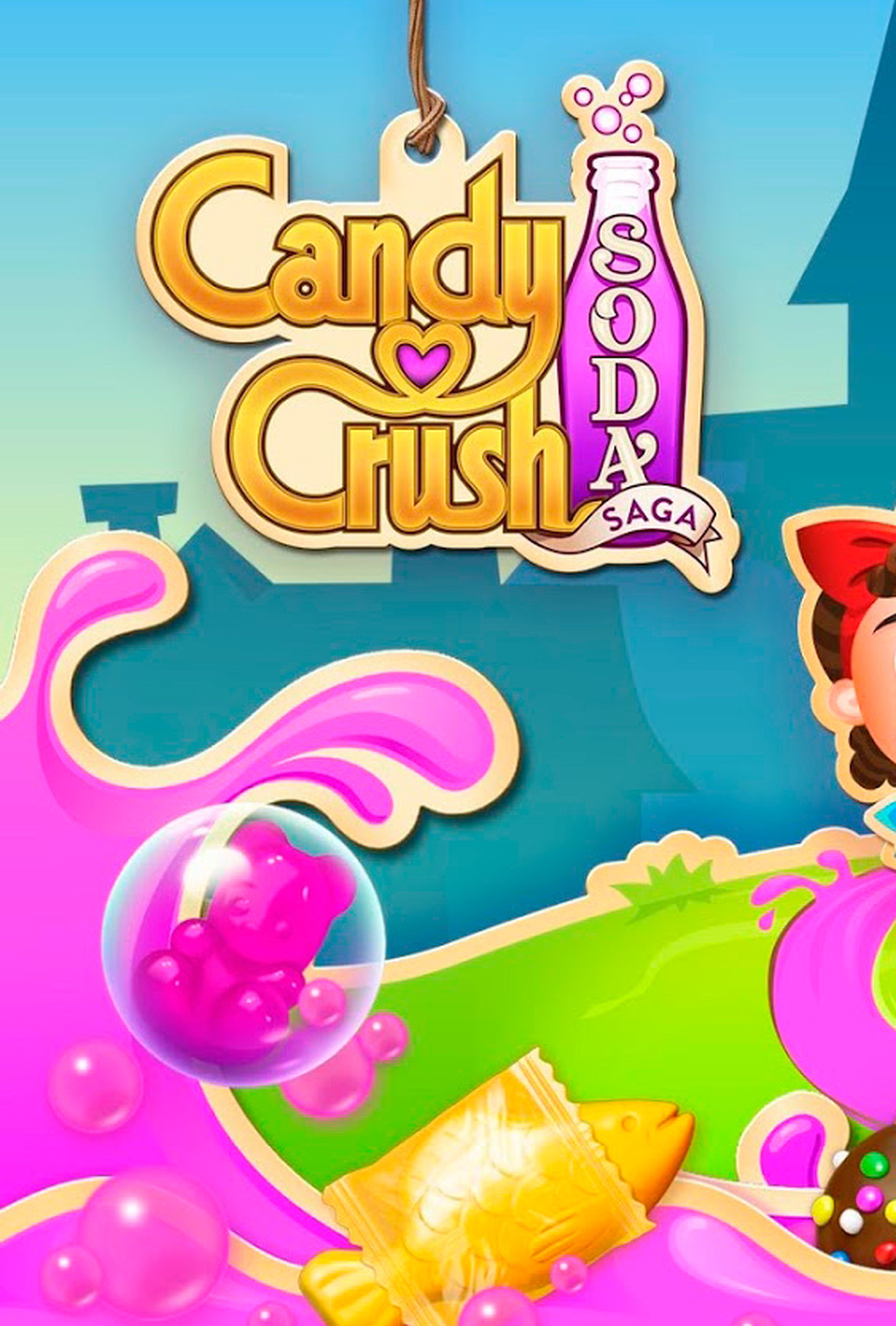 Candy Crush Soda Saga - Carátula